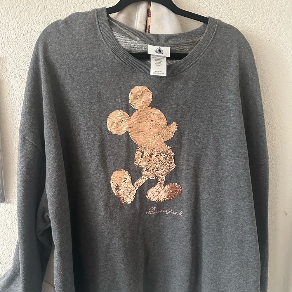 Disneyland grey top